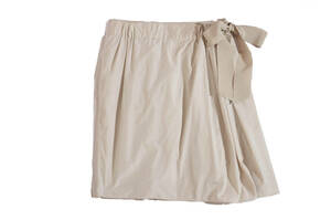 かわいい。 ドゥーズィエムクラス　ウエストリボンデザイン巻きスカート　38/9号　日本製　2点以上ご落札で送料無料！