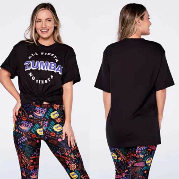 ZUMBA ダンスTシャツ 男女兼用 XS/S