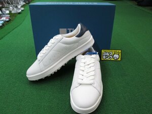 GK three .* new goods 595 [25.0] [ men's ] Asahi Golf *TURF DESIGN* tarp design *TDSH-2275* ivory * simple * spike less *