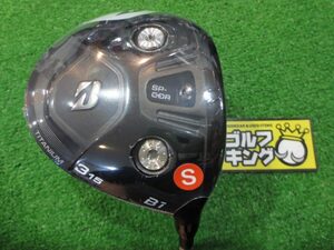 GK石川橋●新品489 ブリヂストン◆◇B1 ST◇◆3W◆15゜◆VENTUS BS6◆S◆フェアウェイウッド◆