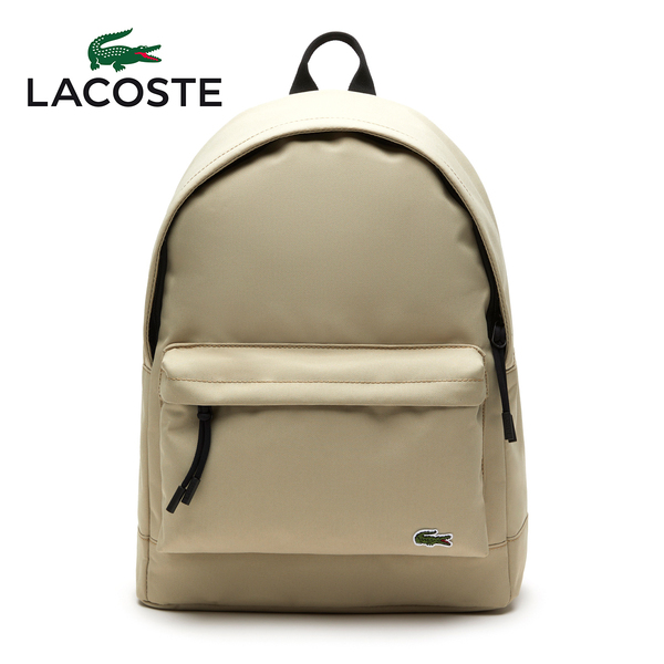 LACOSTE ラコステ バックパック リュック NH4099NE カーキ 耐水 ナイロン 軽量 A4サイズ ノートパソコン ラップトップ収納 タブレット収納