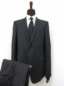 未使用品 【エンポリオアルマーニ EMPORIO ARMANI】 DAVID LINE 1B 濃紺 スーツ (メンズ) 52 ネイビー ストライプ 1ZV16E ZC262 ●27EMP079