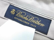 美品 【ブルックスブラザーズ Brooks Brothers】 グレンチェック柄 パンツ スラックス (メンズ) グレー系 ●29MP8735●_画像3