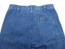 超美品 【A.P.C アーペーセー】 デニムショートパンツ ハーフパンツ (メンズ) sizeS インディゴブルー 4114423 ●29MP8749●_画像5