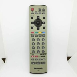 美品 動作確認済み 純正 panasonic パナソニック DVD レコーダー デッキ用 TV N2QAJB000121 リモコン テレビ/E4 95-5