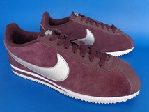 12992■美品 15年製 NIKE CLASSIC CORTEZ LEATHER ナイキ クラシック コルテッツ レザー あずき 28 749571-201_画像2