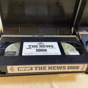 VHS ビデオテープ 記録映像 THE NEWS 1968 と1971 NHK 不具合連絡3日以内連絡で私の保証付 説明欄参照 (500円超複数で10％商品オマケ)の画像9