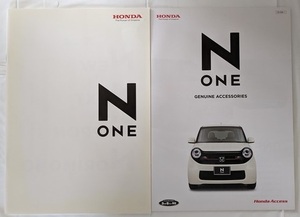 N ONE　(JG1, JG2)　車体カタログ＋アクセサリ＋価格表　2013年3月　N ONE　古本・即決・送料無料　管理№ 6185 CB04