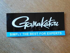 【がまかつ】　Gamakatsu　ステッカー　縦6.1cm×横15.2cm　①