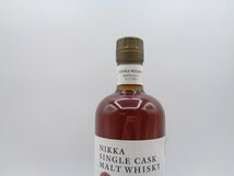 NIKKA SINGLE CASK MALT WHISKY ニッカ ウイスキーシングル カスク モルト 余市 10年 未開封 古酒 700ml 57% X232584_画像6
