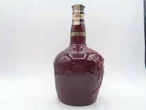 ROYAL SALUTE 21年 ロイヤルサルート 21年 スコッチ ウイスキー 陶器ボトル レッド 赤 1000ml 未開封 古酒 P23425_画像4