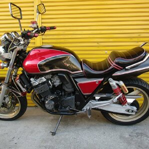 中古 現状 HONDA ホンダ CB400SF カスタム NC31 カスタムペイント ブレンボ4POT カーボンフルエキ 大川 旧車の画像8