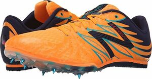  New balance 27.5cm MD500v4 wise D orange navy New Balance track-and-field spike shoes ORANGE BLACK MMD50004