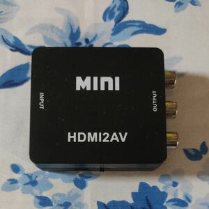 【ジャンク大市】故障品　HDMI出力をRCAに変えるアダプタ　現状渡し、無保証。