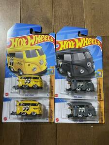 送料込各2台セット ホットウィール KOOL KOMBI ワーゲン クールコンビ hotwheels vw mooneyes MQQN EYES ムーンアイズ