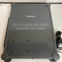 R314 TOSHIBA AV INTERFACE UNIT MODEL SD-C50 東芝AVインターフェイスユニット/電源NG ジャンク品_画像7