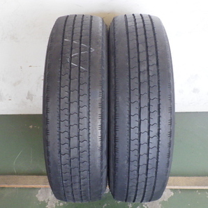 L16539-ダンロップ SP LT33 205/75R16 113/111L 中古 2本セット サマータイヤ 2017年製の画像1