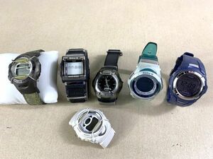 ◆EU93 カシオ 腕時計 Baby-G 6点まとめ　動作未確認　CASIO　BGT-2500、BGT-2001、BGT-3010L、他◆N