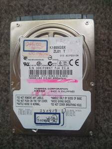 TOSHIBA HDD 2.5inch 160GB SATA