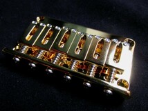 ★新品セール/最安値★GOTOH/GTC101-GG◆国産 高品質 高精度！ゴトー ◇ハードテイル ブラス/Brass サドル ブリッジ G/Gold/ゴールド_画像2