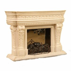 091401k3 European antique style fireplace decoration ST direct receipt limitation (pick up) Nagoya city . mountain district delivery un- possible 