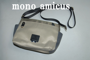 DSC3708★驚愕の最終価格！他でも出品中！完売必至！★mono amicus★良品・ストリートで大注目！傑作ベストセラー！ショルダー/バッグ