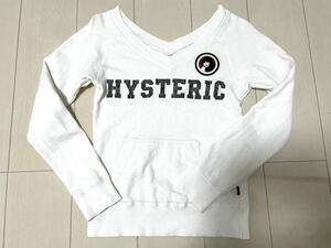 80s 90s 初期　希少 レア HYSTERIC GLAMOUR ヒステリックグラマー ガール ロゴ トレーナー ヴィンテージ Ｔシャツ ロンＴ 旧タグ NO.31040 