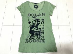 HYSTERIC GLAMOUR ヒステリックグラマー 　T.REX コラボ　Ｔシャツ　BOLAN チュニック　ワンピ NO11987