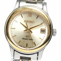 セイコー SEIKO 4J52-0010/STGF014 グランドセイコー コンビ デイト K18YGベゼル クォーツ レディース _766614_画像1