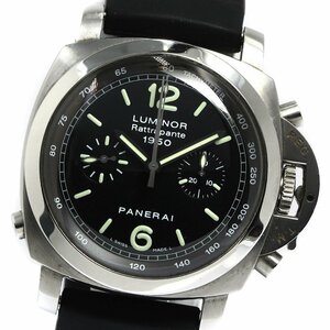 パネライ PANERAI PAM00213 ルミノール 1950 ラトラパンテ クロノグラフ 自動巻き メンズ _763602