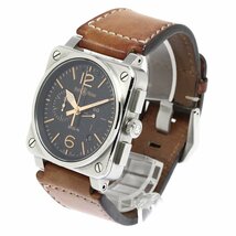 ベル＆ロス Bell＆Ross BR0394-ST-G-HE/SCA ゴールデン ヘリテージ クロノグラフ 自動巻き メンズ 保証書付き_764507_画像3