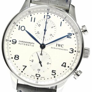 IWC IWC Schaffhausen IW371446 Portugieys Chronograph Automatic Windling Good Good _765066