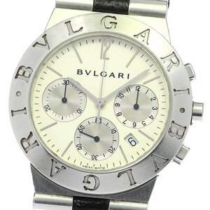 ブルガリ BVLGARI CH35S ディアゴノ スポーツ クロノグラフ クォーツ メンズ _763859【ev15】