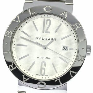 ブルガリ BVLGARI BB42SSAUTO ブルガリブルガリ デイト 自動巻き メンズ 美品 _773973【ev10】