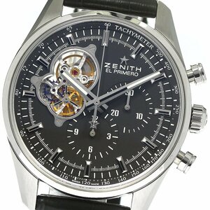 ゼニス ZENITH 03.20423.4061 クロノマスター エル・プリメロ TOMIYAリミテッドエディション 自動巻き メンズ 美品 _774102