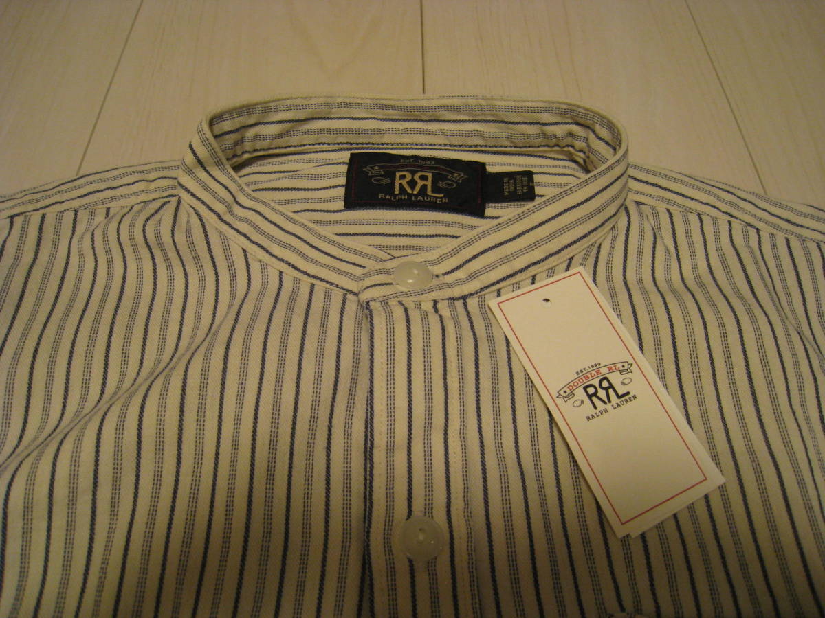 Yahoo!オークション -「バンドカラーシャツ」(RRL) (た/ち/つ)の落札