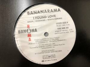 レコード BANANA RAMA バナナラマ FOUND LOVE AVJT-2272 230801-55