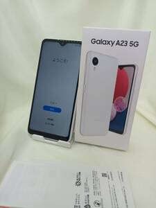 GALAXY A23 5ＧWH　中古動作品　美品　スマホ　アンドロイド　230919-05