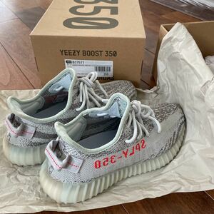 YEEZY BOOST 350 v2 adidas グレー　25.5 ユニセックス　スニーカー　靴　アディダス