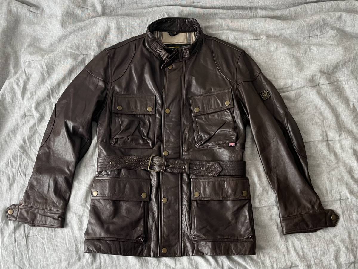 ヤフオク! -「belstaff レザージャケット」(ベルスタッフ) (へ)の落札