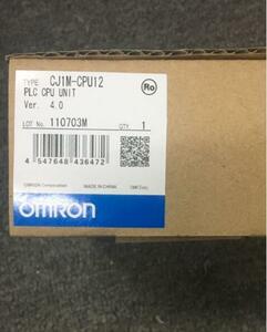 新品 オムロン OMRON CJ1M-CPU12 PLC 電源装置 保証付き
