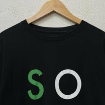 ソフネット SOPH-160119 COLOR TYPO TEE ロゴ プリント クルーネック Tシャツ Tシャツ M 黒 / ブラック_画像2