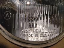 【当時物】クラシックミニ ルーカス LUCAS ヨーロピアンヘッドライト 英国製 700 ヘッドランプ 2個セット 7106_画像3