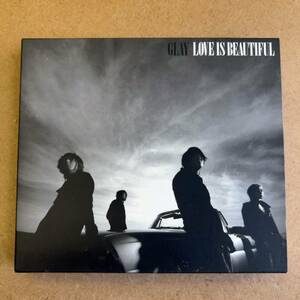 送料無料☆GLAY『LOVE IS BEAUTIFUL』初回限定盤CD＋DVD35分収録☆美品☆アルバム☆320