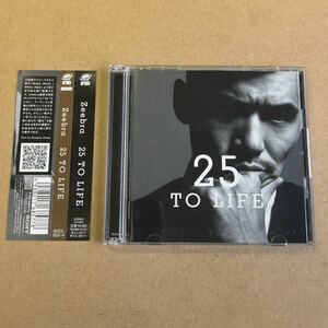 送料無料☆Zeebra『25 TO LIFE』2CD☆帯付☆美品☆アルバム☆321