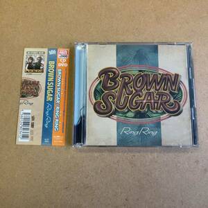 送料無料☆BROWN SUGAR『Ring Ring』CD＋DVD☆LIVE映像収録☆帯付☆美品☆アルバム☆ブラウンシュガー☆321