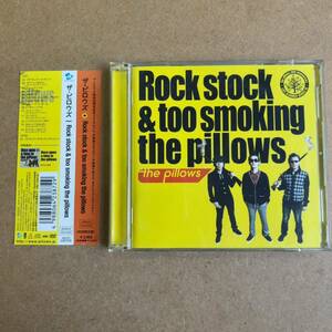 送料無料☆the pillows『Rock stock & too smoking the pillows』初回限定盤CD＋DVD☆帯付☆美品☆ベストアルバム☆ピロウズ☆323