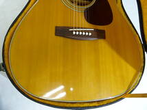 47C【佐川ラージ220着払い】YAMAHA FG-360 NIPPON GAKKI CO,LTD アコースティックギター　ヤマハ　アコギ　ハードケース付き_画像3