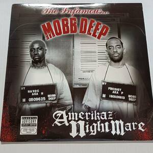 即決 MOBB DEEP Amerikaz Nightmare　USオリジナル グレーマーブルレコード　モブ・ディープ YA