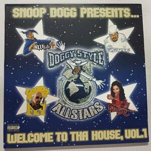 即決 DOGGY STYLE ALLSTARS Welcome To Tha House, Vol. 1　3LP USオリジナル　スヌープ・ドッグ YA
